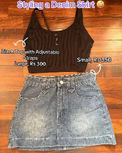 Denim Skirt