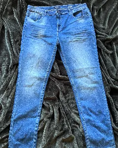 Blue denim jeans 