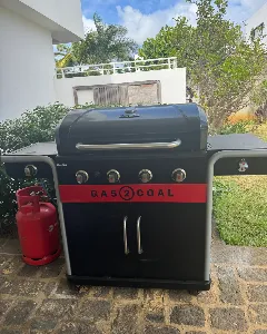 Barbecue gaz et charbon 