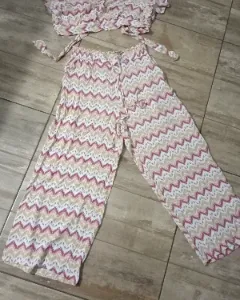 Ensembles crop top et pantalon