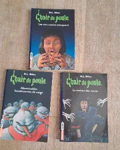 Lot de 3 livres 