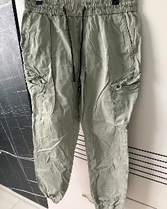 Grey Cargo Pants 