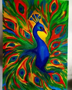 Big Canva painting 