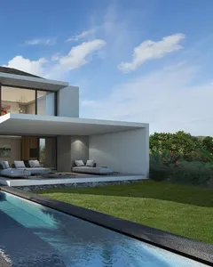 Villa contemporaine de 3 chambres avec piscine privée dans un domaine prestigieux
