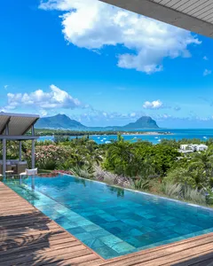 Epoustouflante villa de 4 chambres dans un cadre enchanteur offrant une vue sur le lagon