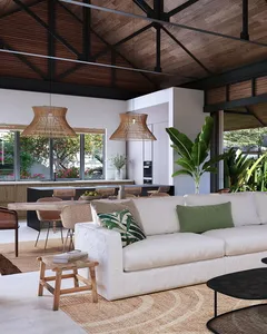 Superbe villa de plain-pied de 3 chambres avec piscine privée dans un luxueux domaine de golf.