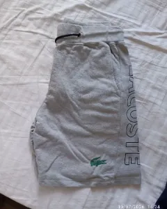 Short gris Lacoste 