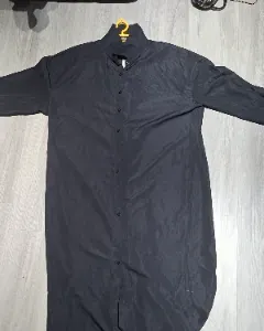Black Maxi long sleeves dress 4XL