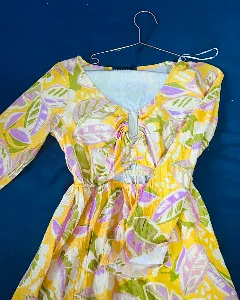 Robe florale Islandhaze